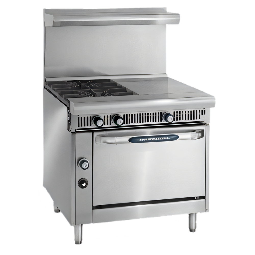 Imperial IHR-3HT-3-XB Spec Series Gas Ranges