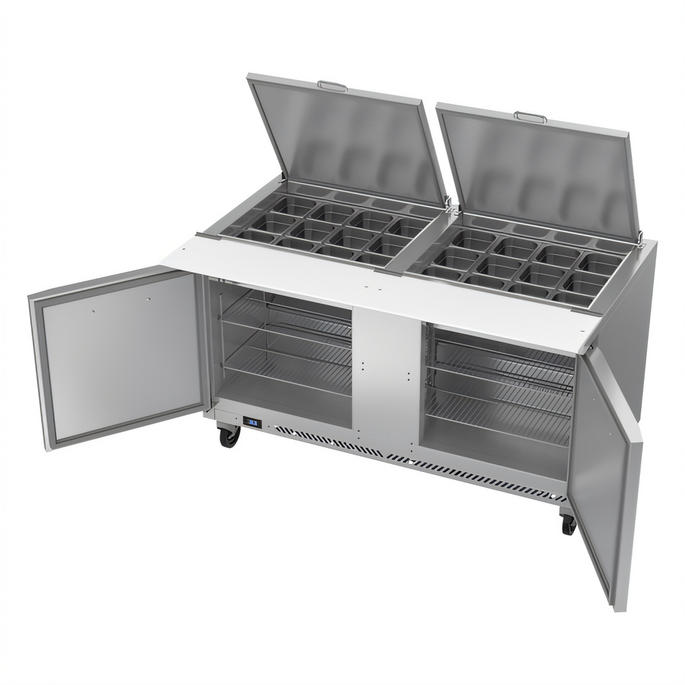 Victory VSP60HC-24B UltraSpec™ Refrigerated Prep Tables