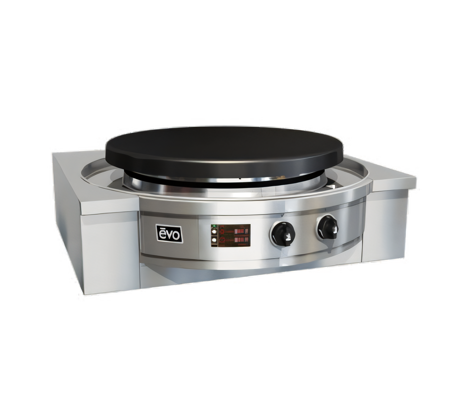 Evo America, LLC (Middleby) 11-0120-ATM Evo Round Griddle / Fry Top