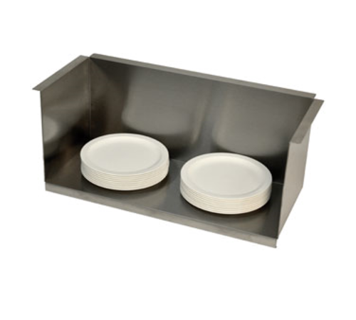 Advance Tabco TA-135 - Plate Shelf, under counter mount, 10