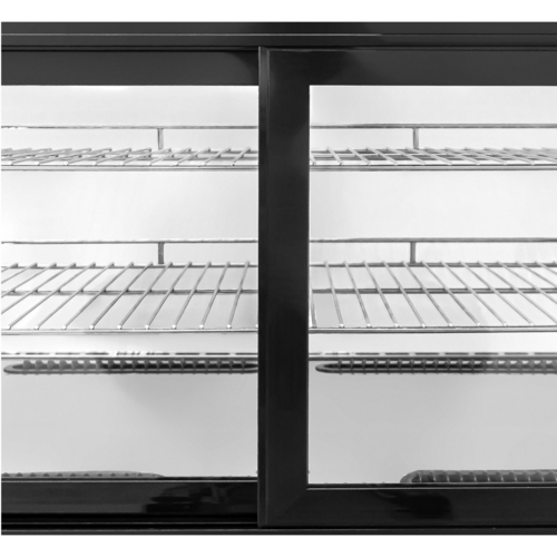 Omcan 47560 30 Inch Drop-in Refrigerated Showcase 3.1 cu ft Automatic Defrost Stainless Steel