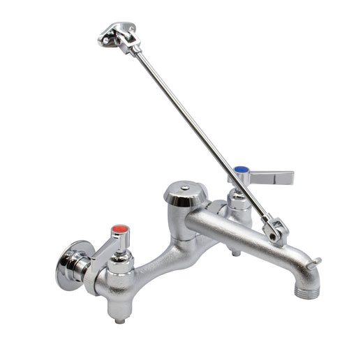 Advance Tabco K-240-X - Service Sink Faucet, wall mount, heavy duty, 8