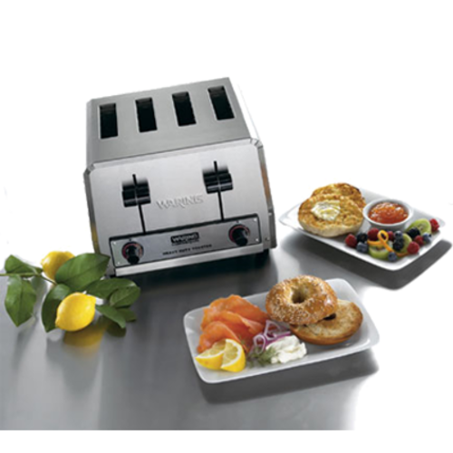 Waring WCT805B - Commercial Toaster, heavy-duty, (4) 1-1/8