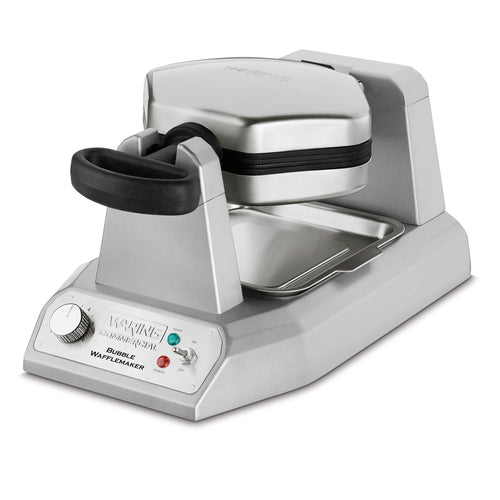 Waring WBW300X - Bubble Waffle Maker, single, bakes up to (25) bubble waffles per hour, rotary feature, power &