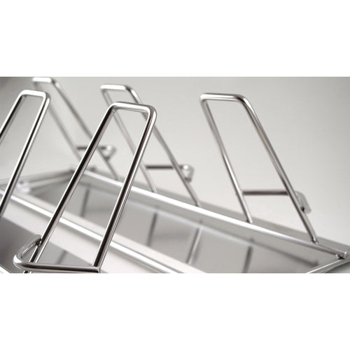 Alto-Shaam 5020829@1020 - Chicken Rack, (6) chicken capacity, self-trussing, with deflector, stainless steel, fits in side