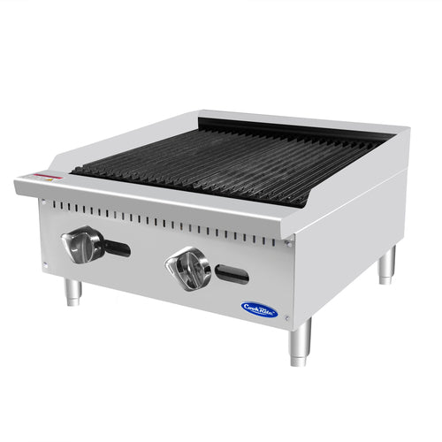 Atosa USA, Inc. ATCB-24 - CookRite Charbroiler, Natural gas, countertop, 24