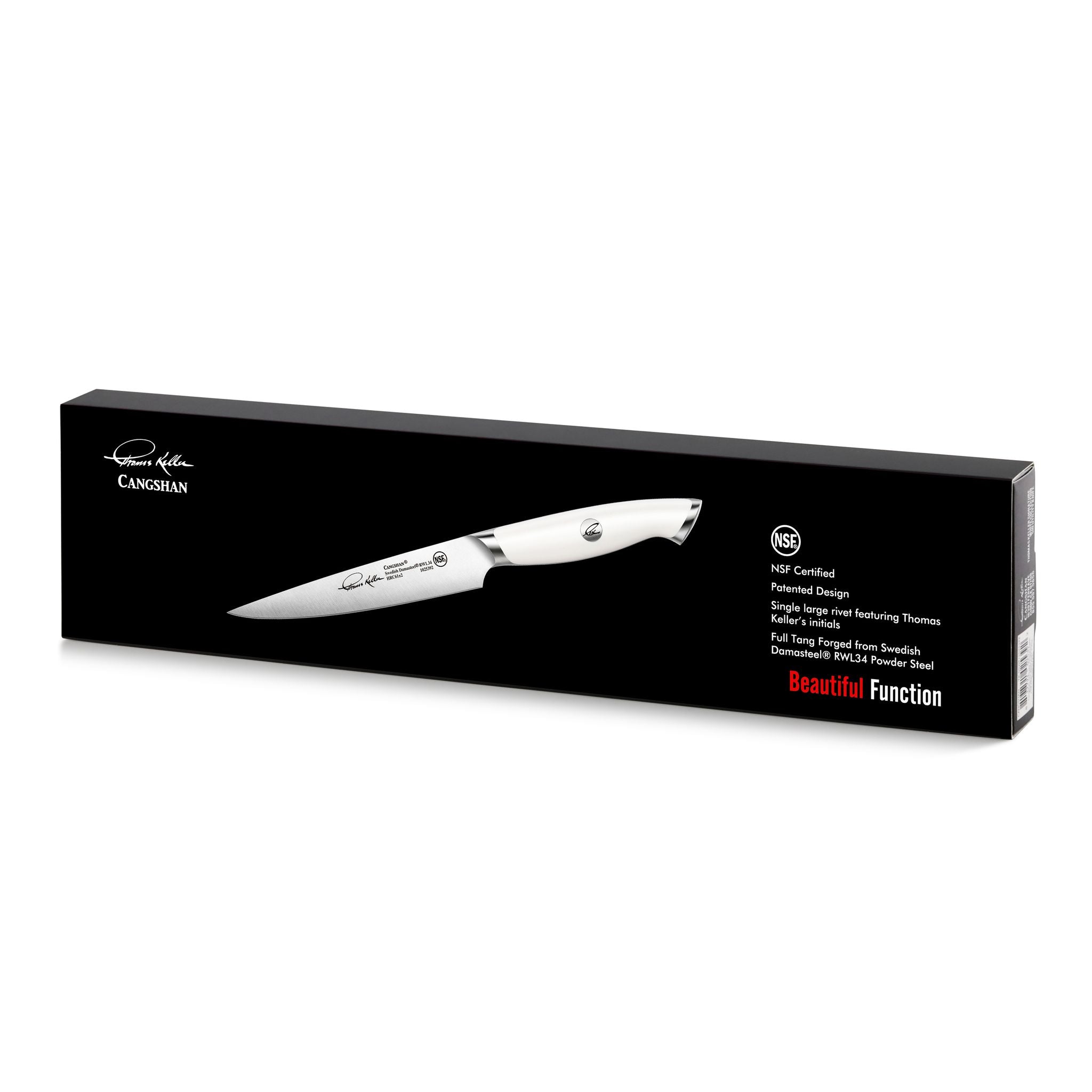Cangshan 1025392 TKSC 5-Inch Utility Knife
