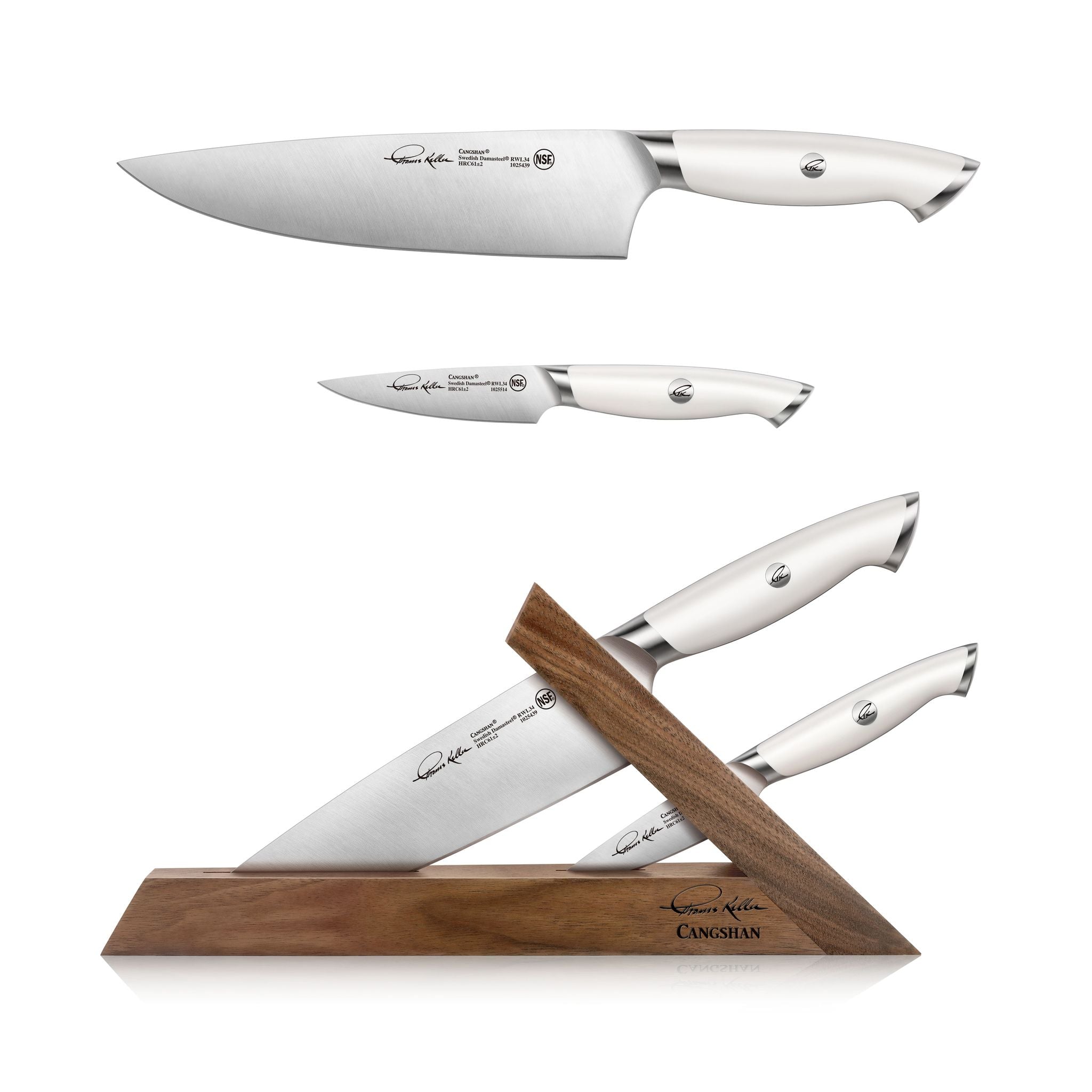 Cangshan 1025576 TKSC TAI 3-Piece Knife Block Set