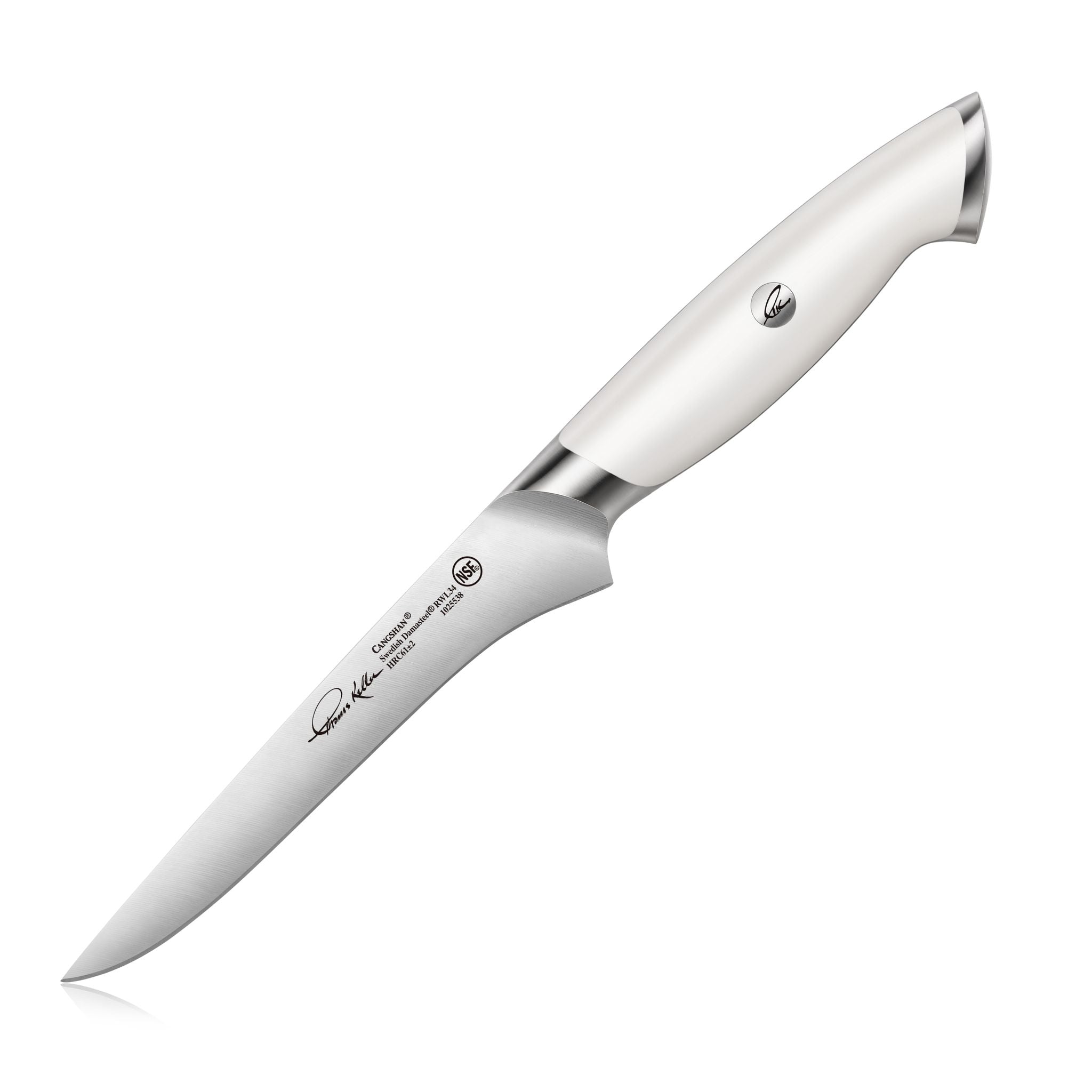 Cangshan 1025538 TKSC 6-Inch Boning Knife - White