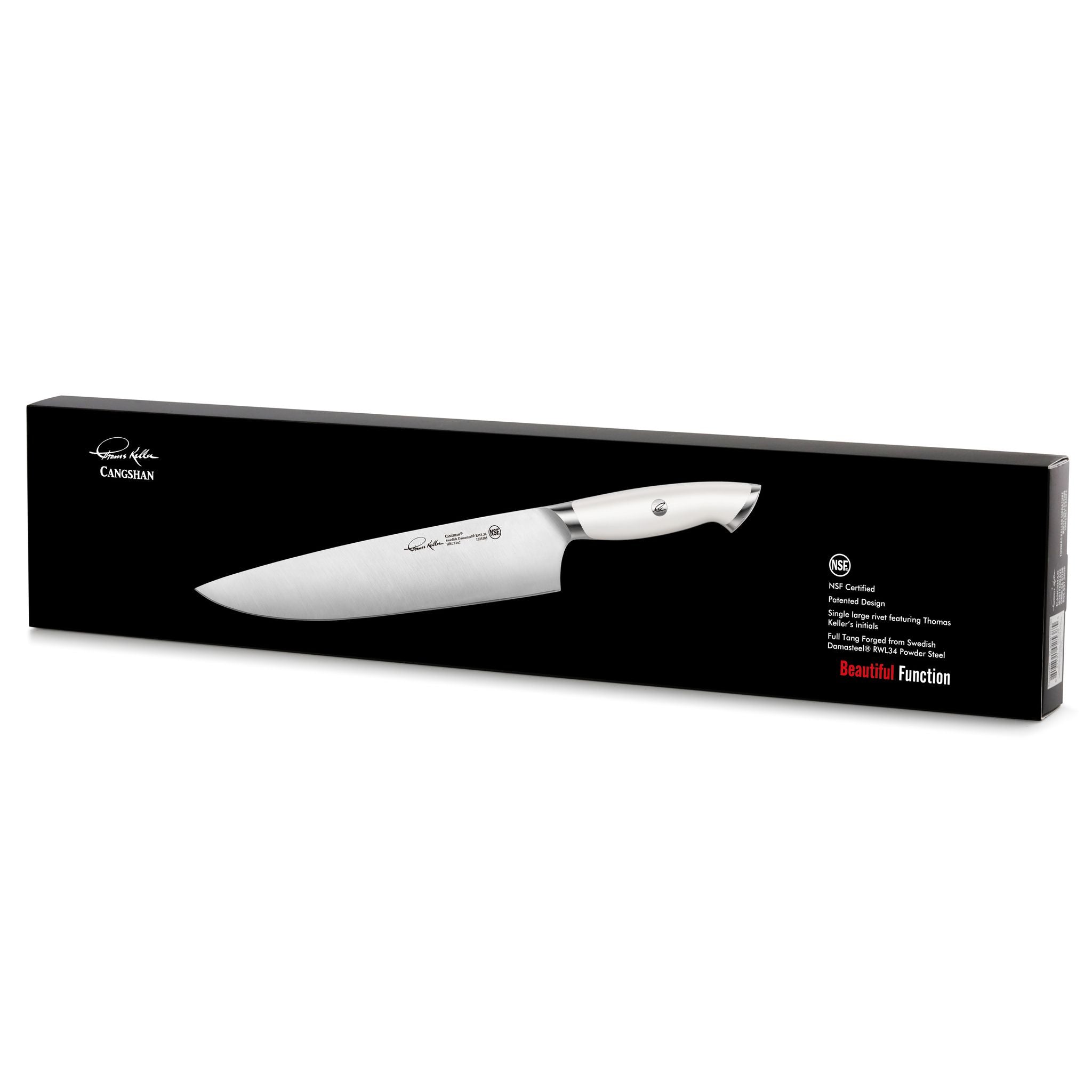 Cangshan 1025385 TKSC 10-Inch Chef’s Knife