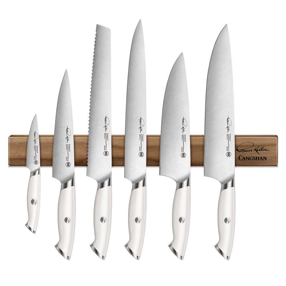 Cangshan 1026634 TKSC 7-Piece Magnetic Knife Bar Set