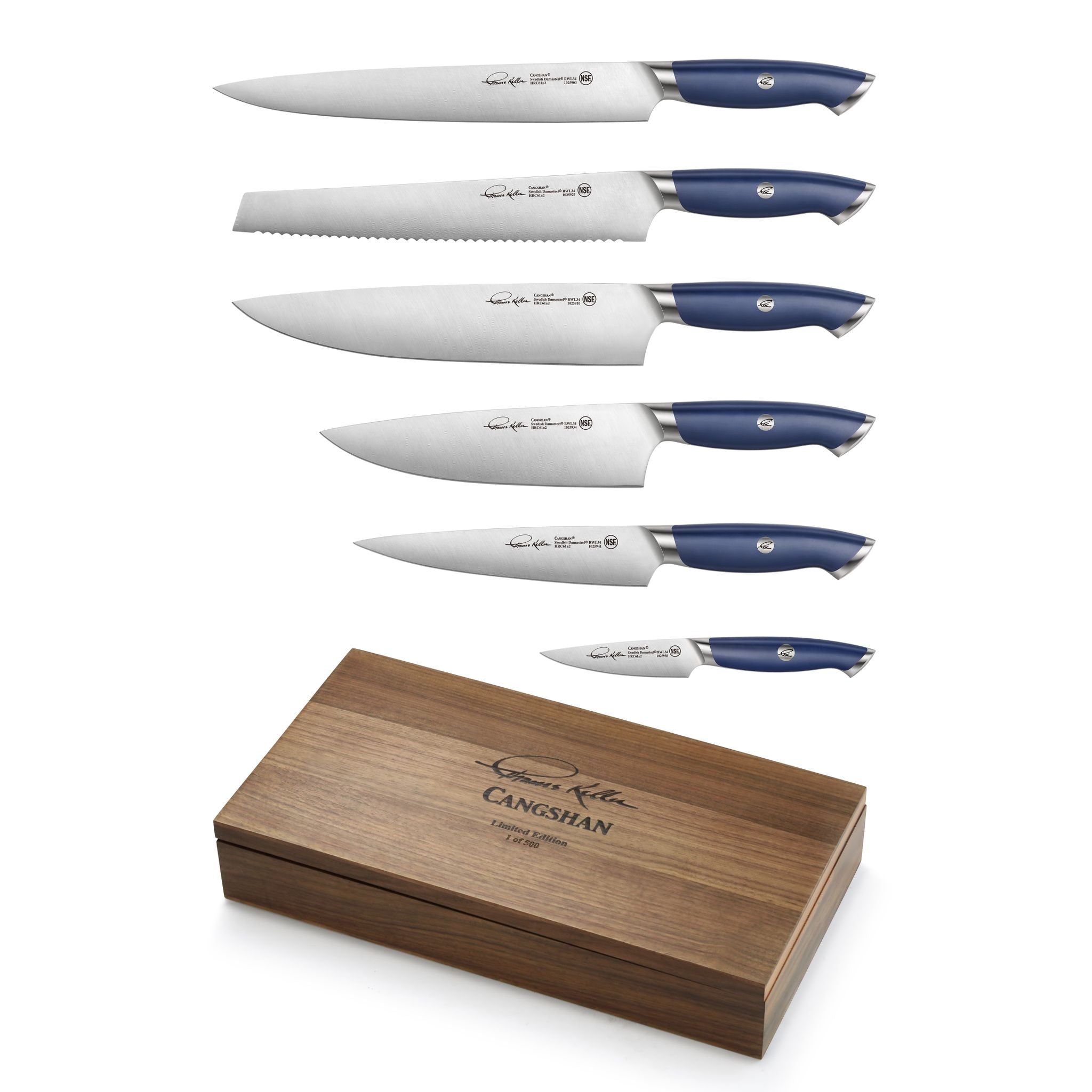 Cangshan 1025378 TKSC 6-Piece Knife Set