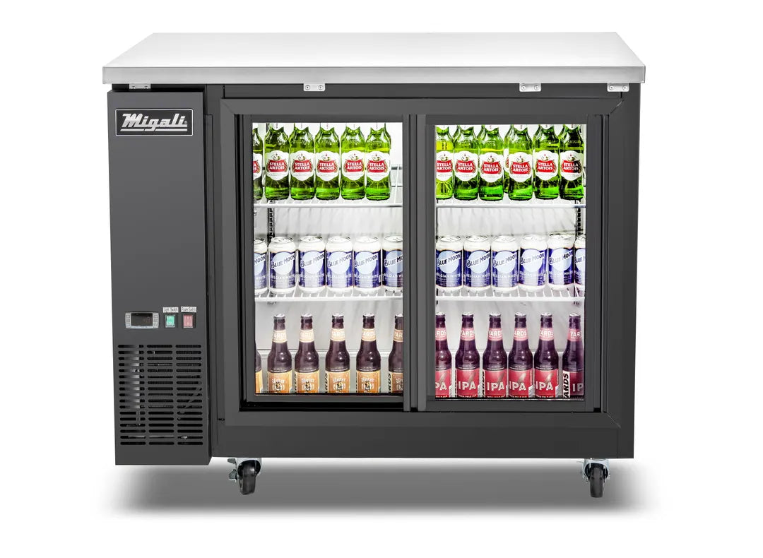 Migali C-BB48SG-HC Bar Cooler, 48.75