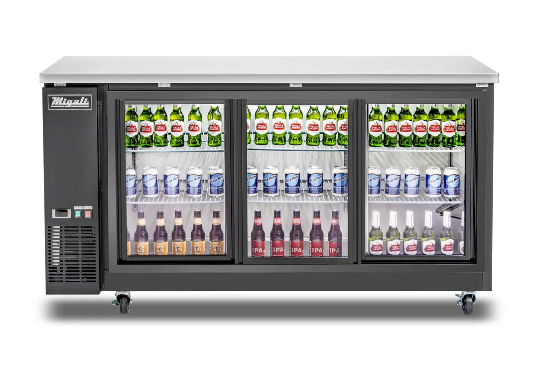 Migali C-BB72SG-HC Cooler Back Bar 72.75