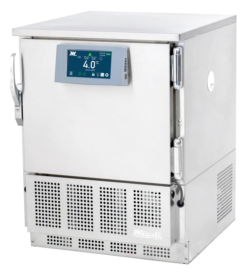 Migali EVOX-U1R-LB 24" Door Refrigerator, 4.2 Cu Ft, Stainless, IntelVU® OS with LCD, R‑134a, 115V