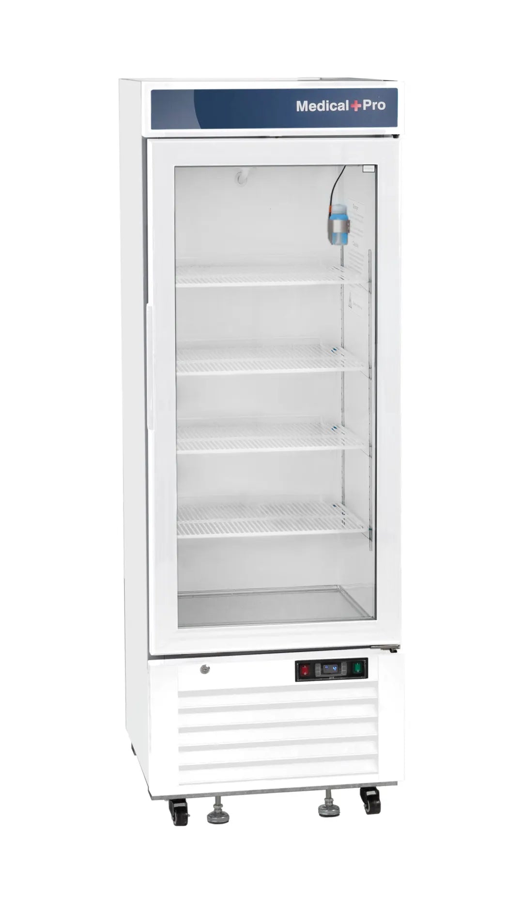 Migali MP-12RM-HC Medical Refrigerator, 12 cu ft White, Glass Door, Digital Temp Control ENERGY STAR