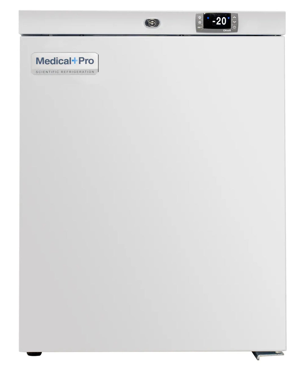 Migali MP-U2F-HC Freezer, 1.8 cu ft, 19" Solid Steel Door, White Interior, Key Lock, R290 110V