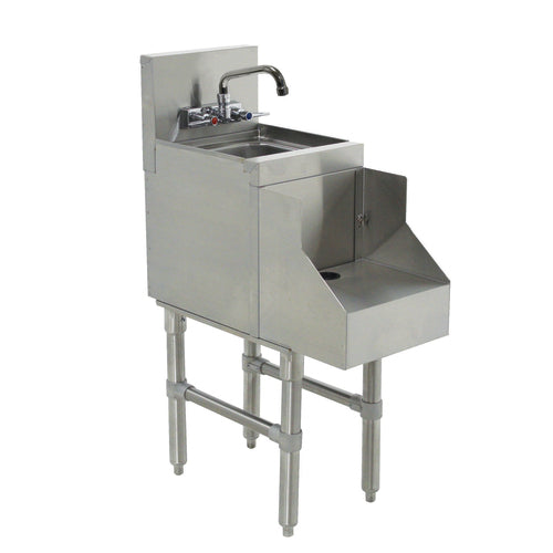 Advance Tabco PRRS-19-18 - Prestige Blender Station with Dump Sink, 18