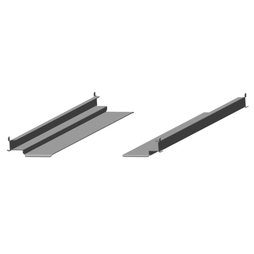 Hoshizaki HS-3557 - Stainless Steel Bottom Support Universal Pan Slides (1 Pair), Tray / Pan slides accommodate: (1)