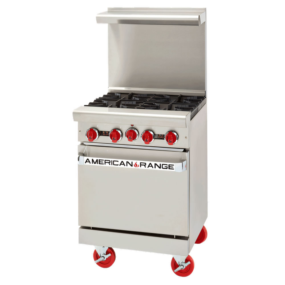 Cocinas a gas American Range AR-4-SB