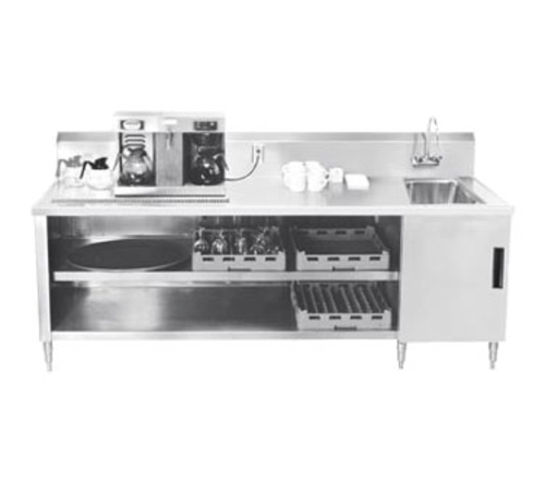 Advance Tabco BEV-30-84R - Beverage Table, 84