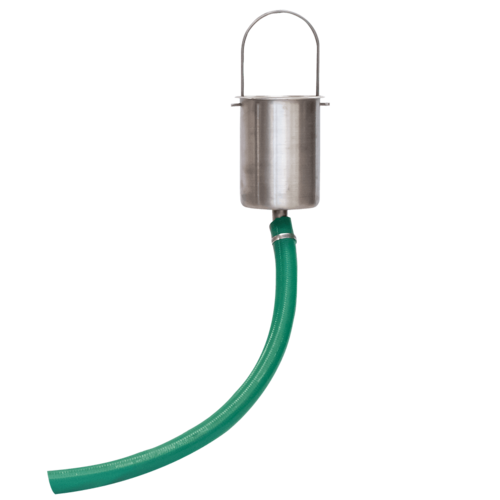 Vulcan CATCH CAN - Catch can with bail handle & 4' drain hose for DOV