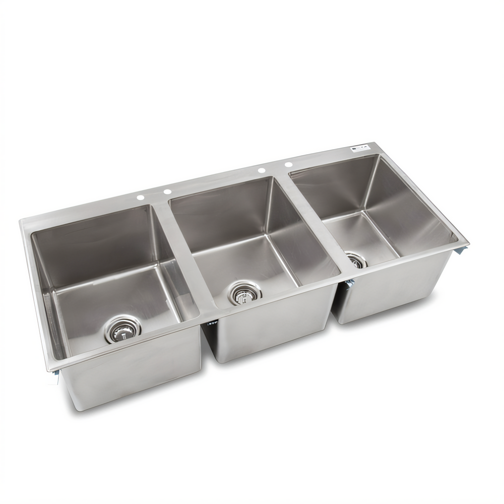 John Boos PB-DISINK162012-3 Pro-Bowl Compartment Sinks