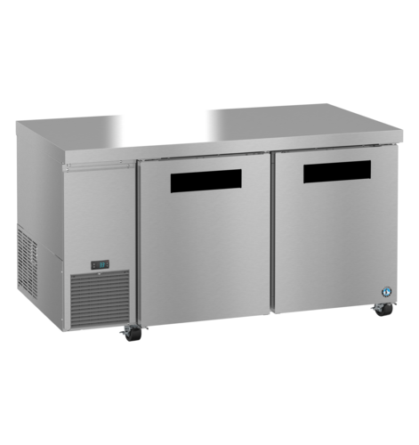 Hoshizaki ULR60B - Steelheart® Series Undercounter Refrigerator, reach-in, two-section, 60"W, 17.22 cu. ft.,