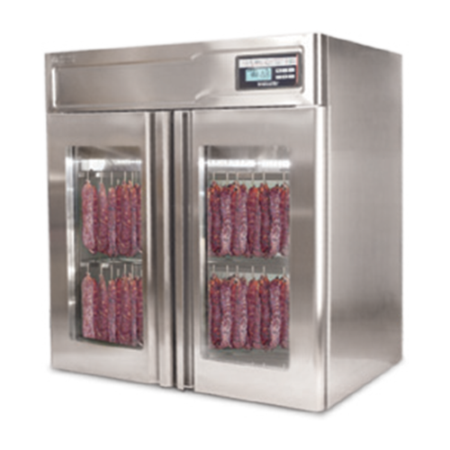 Omcan 44954 43 Inch Free-standing Meat Curing Cabinet Stainless Steel with Probes