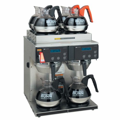 BUNN 38700.0014 - 38700.0014 AXIOM® 4/2 Twin Coffee Brewer, brews total 15 gallon per hour capacity, double brewer,