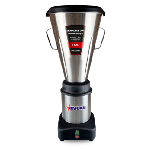 Omcan 48005 13 Inch Stainless Steel Countertop Blender 8 Liter Capacity