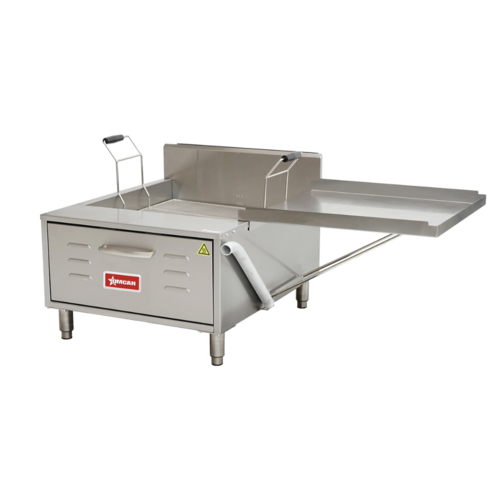 Omcan 48102 (CE-CN-0040-FN) Funnel Cake & Donut Fryer Countertop Natural Gas