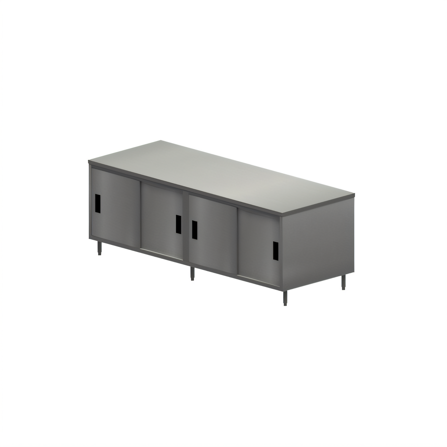 BK Resources CST-30120S2 Stainless Steel Prep Tables