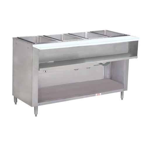Advance Tabco WB-4G-NAT-BS - Water Bath Hot Food Table, natural gas, 62-7/16