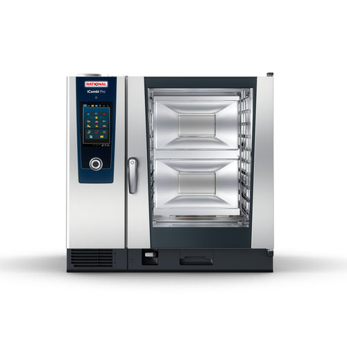 RATIONAL ICP 10-FULL NG 208/240 1PH AD-QS - (Quick Ship) (CE1GRRA.0016166) iCombi Pro® 10-Full Size Combi Oven, natural gas, (10) 18