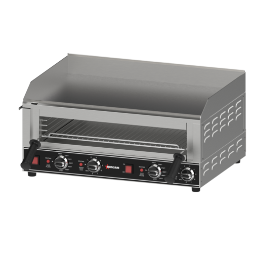 Omcan 48586 (CE-CN-10213) Elite Series Combination Griddle With Toaster Chamber