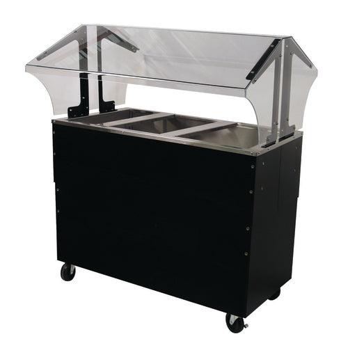 Advance Tabco B3-CPU-B-SB - Ice Cooled Portable Food Buffet Table, 47-1/8