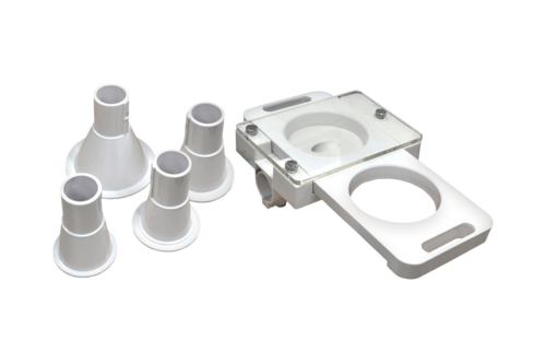 Omcan 24027 - (24027) Hamburger Patty Press Attachment, attaches to meat grinders and sausage stuffers,