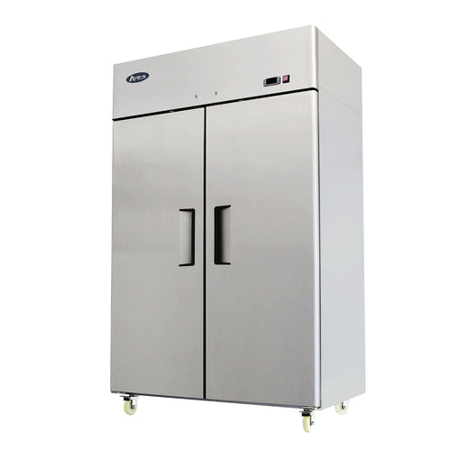 Atosa USA, Inc. MBF8005GR - Atosa Refrigerator, reach-in, two-section, 51-7/10"W x 31-7/10"D x 81-3/10"H, top mount