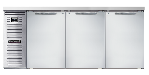 Continental Refrigerator BB79NSS - Back Bar Cooler, 79