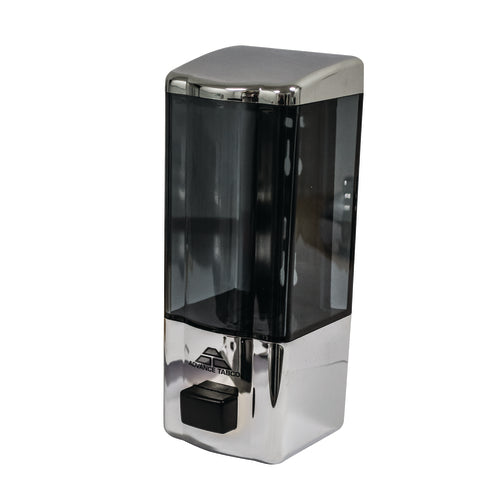Advance Tabco 7-PS-12 - Soap Dispenser, wall mounted, 3-1/2"W x 3"D x 8-1/2"H, 20 oz. smoked plastic liquid soap reservoir,