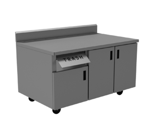 Advance Tabco TA-36C - Hinged Door, trash flap at top, 30