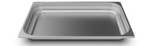 UNOX TG116 - Stainless steel tray for vacuum-packing