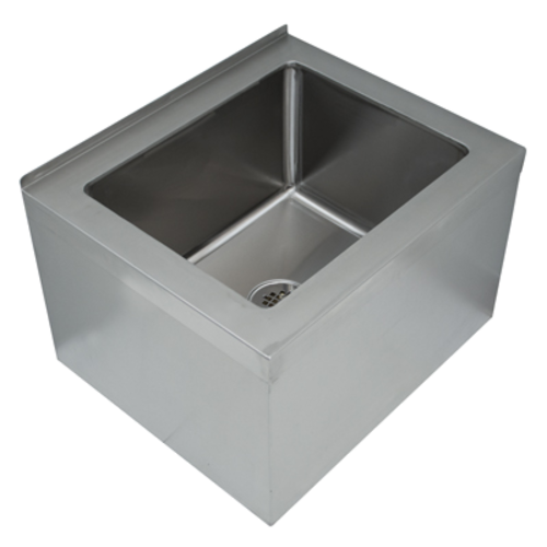 Advance Tabco 9-OP-40 - Mop Sink, floor mounted, 25"W x 21"D x 16"H (overall), 20"W x 16" front-to-back x 12" deep (bowl