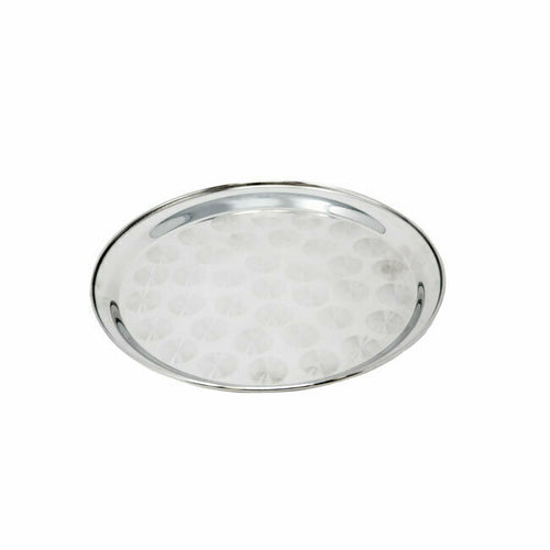 Omcan 80813 - 16-inch Stainless Steel Round Serving Tray (Qty Break = 10 ea)