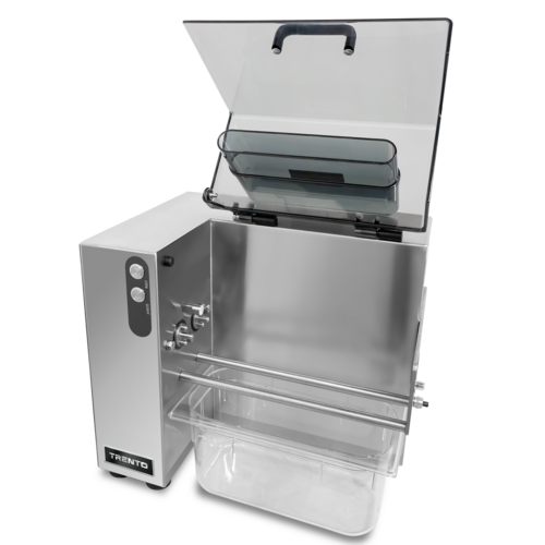 Omcan 47709 18 Inch Electric Meat Tenderizer Stainless Steel with Safety Cover