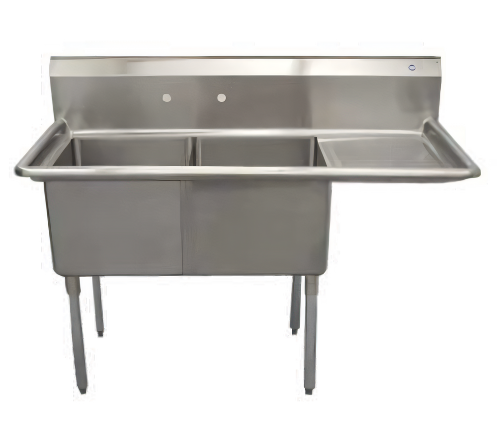 Serv-Ware E2CWP2424R-24 Compartment Sinks