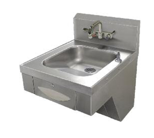 Advance Tabco 7-PS-46 - ADA Compliant Hand Sink, tapered bowl design, wall mounted, 14