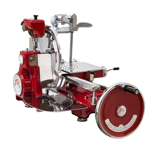 Omcan 44007 32 Inch Manual Food Slicer Heavy Duty Gear Driven Stainless Steel
