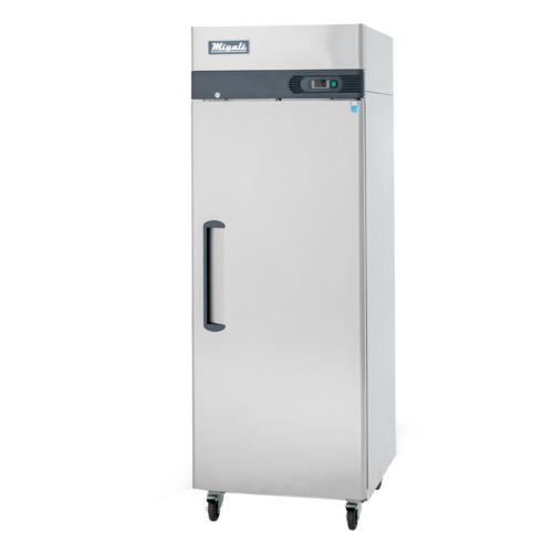 Migali C-1F-HC 28.7" 1-Solid Door Reach-In Freezer, Top Mounted, 21.4 cu. ft., Stainless Steel